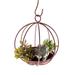 Handmade Globe and Planter Frame Intended Garden Torch Metal Starlite Garden and Patio Torche Co | 12 H x 11 W x 11 D in | Wayfair SG-WOK-10-DHDC