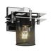 17 Stories Bennett 1-Light Metropolis Wall Sconce Metal in Brown | 8.25 H x 6.5 W x 7.75 D in | Wayfair STSS1319 38920618