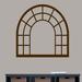Sweetums Wall Decals Arched Window Frame Wall Decal Vinyl in Black/Brown | 36 H x 36 W in | Wayfair 2806Brown