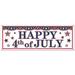 The Holiday Aisle® 4th Of July Banner in Blue/White | Wayfair 898671068350488B8C2C48EDF8F9BAA3