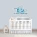 Sweetums Wall Decals Such a Big Miracle Such a Little Boy Wall Decal Vinyl in Blue | 22 H x 36 W in | Wayfair 2686teal