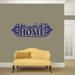 Sweetums Wall Decals No Place like Home Wall Decal Vinyl in Blue | 16 H x 48 W in | Wayfair 3460Navy