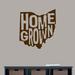 Sweetums Wall Decals Homegrown Ohio Wall Decal Vinyl in Black/Brown | 24 H x 22 W in | Wayfair 2745Brown