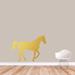 Sweetums Wall Decals Horse Silhouette Wall Decal Vinyl in Yellow | 36 H x 48 W in | Wayfair 1188Gold