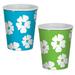 The Beistle Company Hibiscus Paper Disposable Cup Paper in Blue/Green | Wayfair 58219
