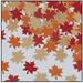 The Holiday Aisle® Fall/Thanksgiving Fanci-Fetti Autumn Leave in Orange/Yellow | Wayfair THLA8072 40758710