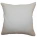 The Pillow Collection Portia Solid Bedding Sham Silk | 26 H x 26 W x 8 D in | Wayfair EURO-MVT-1123-CREME-VELVET100