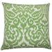 The Pillow Collection Vartouhi Ikat Bedding Sham Cotton Blend | 26 H x 26 W x 8 D in | Wayfair EURO-BAR-MER-M9792-AGAVE-C75P25