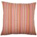 The Pillow Collection Daube Striped Bedding Sham Cotton Blend in Orange/Red/Pink | 36 H x 20 W x 5 D in | Wayfair KING-BAR-MER-M9820-CABANA-C54P46