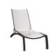 Tropitone South Beach EZ Span™ Reclining Chaise Lounge Metal in Black | 43 H x 28.5 W x 84.5 D in | Outdoor Furniture | Wayfair 230532WV_OBS_DRW