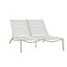 Tropitone South Beach EZ Span™ Double Chaise Lounge Metal in Brown | 43 H x 53.5 W x 83.5 D in | Outdoor Furniture | Wayfair 230575WV_SNR_VGR