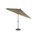 Tropitone Portofino 8' Market Umbrella Metal in Brown | 103 H in | Wayfair QV810TKD_WLD_Gold Coast