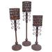 World Menagerie Metal Candle Holder Metal in Brown | 20.5 H x 6 W x 6 D in | Wayfair D1B187D64E6C4C9FB4D8BFC4C3E526FD