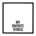 Wrought Studio™ My Favorite Things Wall Mounted Magnetic Board Metal in Black/Brown | 32 H x 32 W x 2 D in | Wayfair