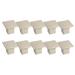 Design House Cubist 1 3/16" Square Knob Multipack Metal in Gray | 1.44 H x 1.44 W in | Wayfair 182360