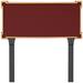 Montague Metal Products Inc. New Yorker Standard One Line Address Sign Plaque w/ Lawn Stakes Metal | 9.25 H x 17 W x 0.25 D in | Wayfair