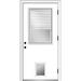 Verona Home Design Primed Steel Prehung Front Entry Door Metal | 80 H x 32 W x 1.75 D in | Wayfair ZZ364817L