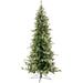 The Holiday Aisle® Buffalo Slim Snow/Green Fir Artificial Christmas Tree w/ 400 Colored & Clear Lights | 108" H | Wayfair