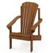 Millwood Pines Brewster Solid Wood Adirondack Chair Wood in Brown | 35.25 H x 24.5 W x 31.5 D in | Wayfair 45DD9B7DDDA94356A3294691DD8EEC66