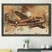 Winston Porter 'Live to Ride VI' Framed Watercolor Painting Print Plastic/Acrylic in Brown | 35.5 H x 51.5 W x 0.75 D in | Wayfair