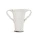 Zentique Pottery Storage Jar Ceramic in White | 15 H x 18 W x 12.5 D in | Wayfair 8134 White