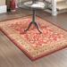 Blue/Red 48 x 0.35 in Area Rug - Astoria Grand Pennypacker Oriental Red/Beige/Blue Area Rug | 48 W x 0.35 D in | Wayfair