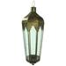 World Menagerie Metal & Glass Lantern Glass/Metal in Yellow | 26 H x 9 W x 9 D in | Wayfair F837191BBB8E42A1A855A6179A83087E