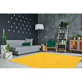 Yellow 60 x 0.25 in Area Rug - Fleur De Lis Living Reagan Geometric Flatweave Area Rug Polypropylene | 60 W x 0.25 D in | Wayfair