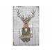 The Holiday Aisle® Reindeer Wooden Sign Wall Décor in Gray | 24 H x 16 W in | Wayfair 786A6A2516E4440288DD62CA5BA042D5