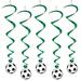 The Party Aisle™ Soccer Ball Whirl Set in Green | Wayfair 7C8B326669F94088BA868C1274F35834