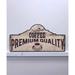 Winston Porter Premium Coffee Wooden Sign Wall Décor in Brown/White | 16 H x 31.5 W in | Wayfair A58C09554A9D427BA2F3EBA167007EEB