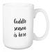 Wrought Studio™ Kimmswick Cuddle Season is Here Coffee Mug Ceramic in Black/Brown/White | 4.62 H in | Wayfair 9FB20A4A304D428BA35B84BB5DEC29B1