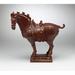 Charlton Home® Euharlee Horse Figurine Resin in Red | 16 H x 17 W x 7 D in | Wayfair 1B18EBC70A624BEC83B1015E7D45156F