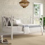 Indigo Safari Marius Twin Daybed Metal in White | 44.1 H x 40.6 W x 80.3 D in | Wayfair D5B5CAAE1CA344948D7A092F1B9120BC