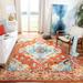 White 60 x 0.35 in Area Rug - Langley Street® Hertzler Oriental Orange Area Rug | 60 W x 0.35 D in | Wayfair 85B6409D029546988A4CBB704BCC90A9