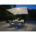 Darby Home Co Windell 10' Square Cantilever Umbrella Metal in Blue/Navy | Wayfair 06456B3ED334411D8F3830CA43DCF30D