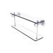 Red Barrel Studio® Margolis Two Tiered Glass Wall Shelf Glass/Metal in White | 9.2 H x 16 W x 5.6 D in | Wayfair 799C9ED9DD05495EBAB9950B6093081E