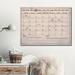 Rebrilliant 'Rustic' Monthly Wall Mounted Dry Erase Board | 16 H x 20 W x 0.75 D in | Wayfair 764C4D9E29E44CEAACA9F5D7FAC12412