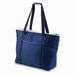 Arlmont & Co. Insulated Shoulder Tote Cotton Canvas in Blue | 17 H x 23 W x 8.25 D in | Wayfair E740B57A0EA849049DAB4BB9DE44CEE0
