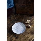 Charlton Home® Vernonburg Small Round Bread & Butter Plate Ceramic/Earthenware/Stoneware in Blue/White | Wayfair BBD73AE027C54437B72E006B053B89E0