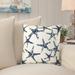 Highland Dunes Floating Outdoor Square Pillow Cover & Insert Polyester/Polyfill blend in Blue | 2.5 H x 17 W x 17 D in | Wayfair