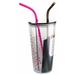 Le Prise™ Fitzwater 20 oz. Acrylic Travel Tumbler w/ Straw Plastic/Acrylic | 10 H x 4 W in | Wayfair 91319734DB044318866C2AEB9DCE21AC