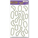 The Party Aisle™ Mardi Gras Beads Peel 'N Place 16 Piece Wall Decal Set in Indigo | 24 H x 12 W in | Wayfair 2F1D94EA470245C6A94FB254B9C6E33C