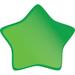 Wallhogs Soft Star Wall Decal Canvas/Fabric in Green | 42.5 H x 48 W in | Wayfair stars14-t48