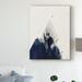 East Urban Home 'Beneath the Surface I' Graphic Art Print on Wrapped Canvas in Blue/Gray | 24 H x 18 W x 2 D in | Wayfair