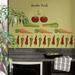 Wallhogs Garden Fresh Wall Decal Vinyl in Green/Red | 18 H x 40 W in | Wayfair 1258SCSWH