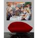 Wallhogs Renoir The Luncheon of The Boating Party (1881) Wall Decal Canvas/Fabric in Black/Gray | 35.5 H x 48 W in | Wayfair bridgeman62-t48