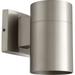 Wrought Studio™ Allita 7.75" H Outdoor Armed Sconce Aluminum/Metal in Gray | 7.75 H x 4.25 W x 7.75 D in | Wayfair F1BC136EC3B6459ABB6E59D97748E330