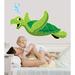 Wallhogs Winn Sea Turtle Wall Decal Canvas/Fabric in Green | 30 H x 48 W in | Wayfair winn19-t48