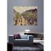 Wallhogs Pissarro Boulevard Montmartre (1897) Wall Decal Canvas/Fabric in Brown | 38.5 H x 48 W in | Wayfair bridgeman150-t48